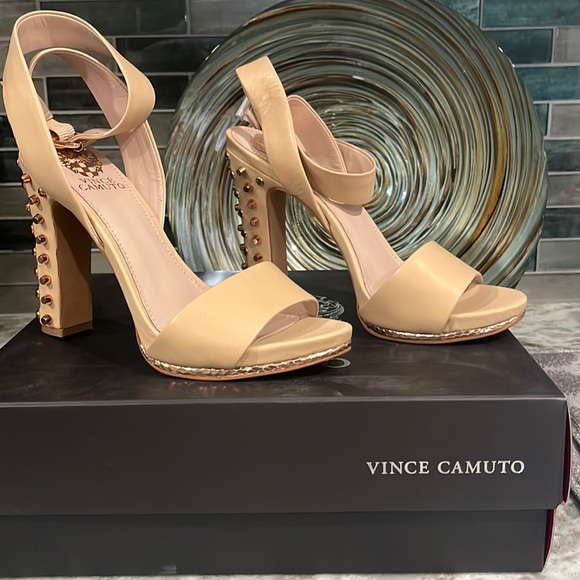 Vince Camuto Shoes - Brand new Vince Camuto studded high heel shoes size 7.5 New condition never worn